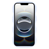 iPhone 17e / 16e EIDERWOOD Fleksibelt Plast Wavy Deksel - Lilla