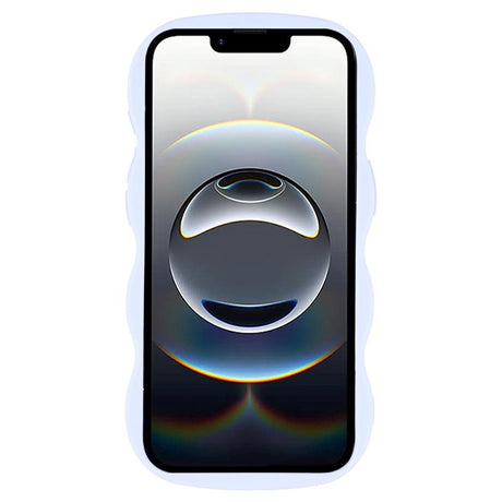 iPhone 16e EIDERWOOD Fleksibelt Plast Wavy Deksel - Lilla