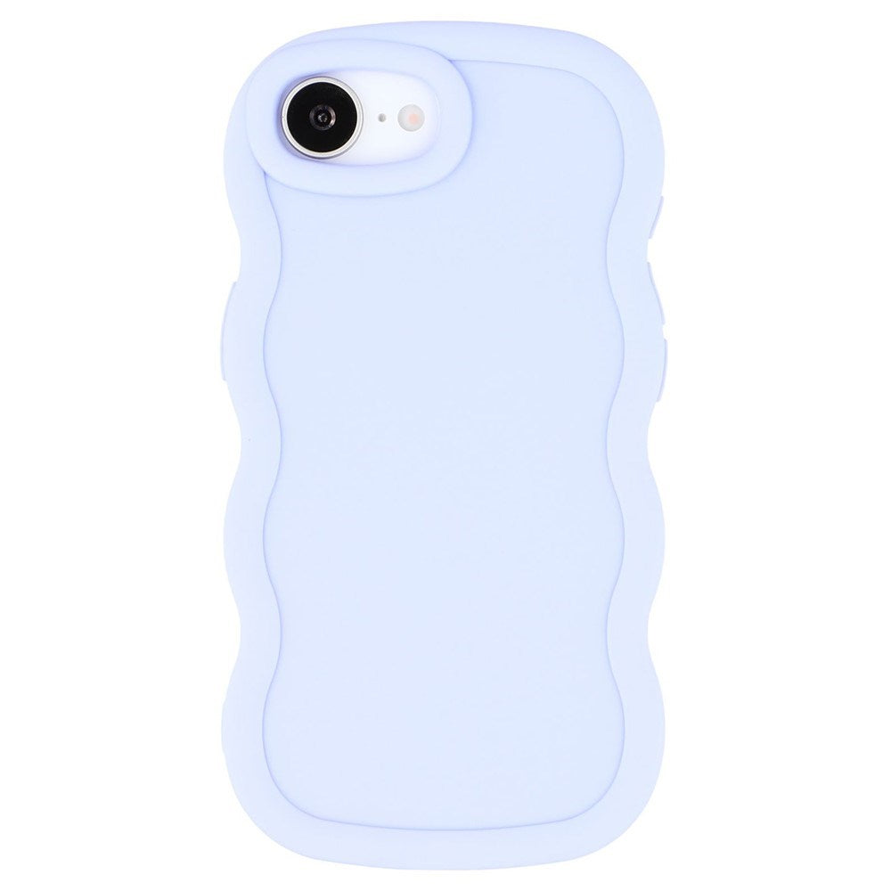 iPhone 17e / 16e EIDERWOOD Fleksibelt Plast Wavy Deksel - Lilla