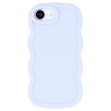 iPhone 17e / 16e EIDERWOOD Fleksibelt Plast Wavy Deksel - Lilla