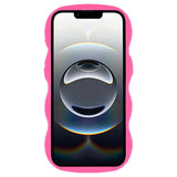iPhone 17e / 16e EIDERWOOD Fleksibelt Plast Wavy Deksel - Pink