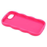 iPhone 17e / 16e EIDERWOOD Fleksibelt Plast Wavy Deksel - Pink