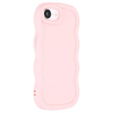 iPhone 17e / 16e EIDERWOOD Fleksibelt Plast Wavy Deksel - Rosa