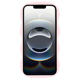 iPhone 17e / 16e EIDERWOOD Fleksibelt Plast Wavy Deksel - Rosa