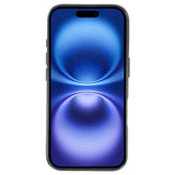 EIDERWOOD IPhone 16 Pro Fleksibelt Plast Deksel med Glitter - Svart