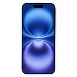 EIDERWOOD IPhone 16 Pro Fleksibelt Plast Deksel med Glitter - Lyseblå