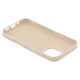 EIDERWOOD IPhone 16 Pro Fleksibelt Plast Deksel med Glitter - Beige