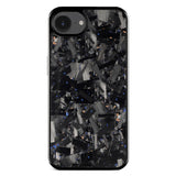 EIDERWOOD iPhone 16e Aramid Fiber Plast Deksel - Blå / Gull