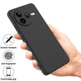 Xiaomi Poco F7 Pro EIDERWOOD Silikon Deksel m. Rem - Svart