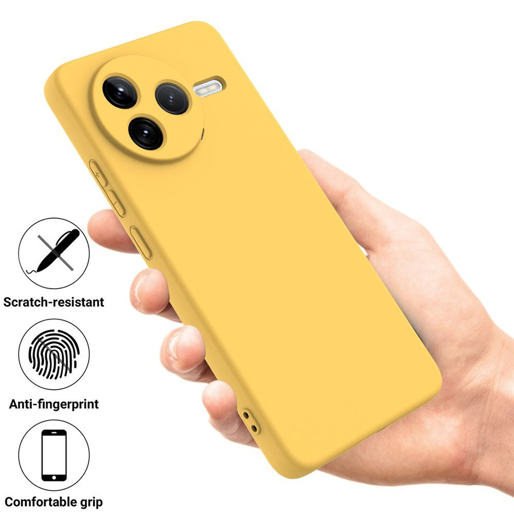 Xiaomi Poco F7 Pro EIDERWOOD Silikon Deksel m. Rem - Gul