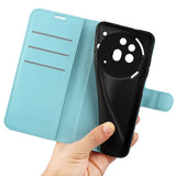 EIDERWOOD Nothing Phone (3a) Pro Kunstskinn Flip Deksel med Kortholder & Ståfunksjon - Blå