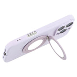 EIDERWOOD iPhone 16 Pro Hybrid Deksel inkl. Støtte med Speil - Lys Lilla