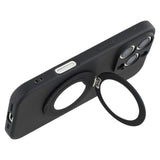 EIDERWOOD iPhone 16 Pro Hybrid Deksel inkl. Støtte med Speil - Svart