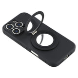 EIDERWOOD iPhone 16 Pro Hybrid Deksel inkl. Støtte med Speil - Svart