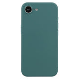 iPhone 16e Beskyttelsessett med Fleksibelt Plast Deksel & Skjermbeskytter - Grønn