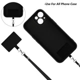 iPhone 16e Sett med Fleksibelt Plast Deksel - Skjermbeskytter - Stropp - Lavendel