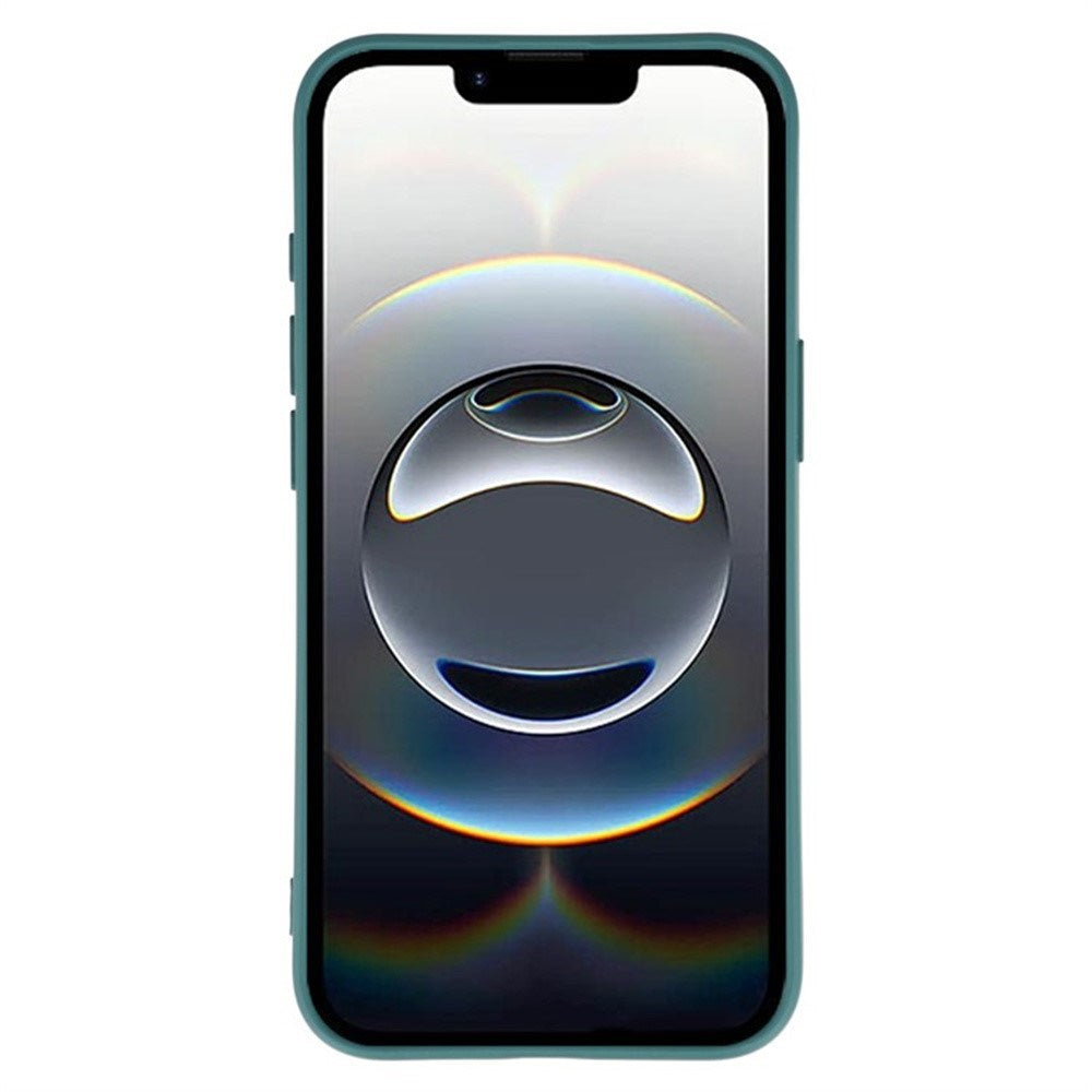 iPhone 16e Sett med Fleksibelt Plast Deksel - Skjermbeskytter - Stropp - Grønn