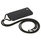 iPhone 17e / 16e EIDERWOOD Fôret Fleksibelt Plast Deksel m. Stropp - Svart