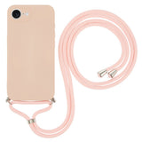 iPhone 17e / 16e EIDERWOOD Fôret Fleksibelt Plast Deksel m. Stropp - Rosa