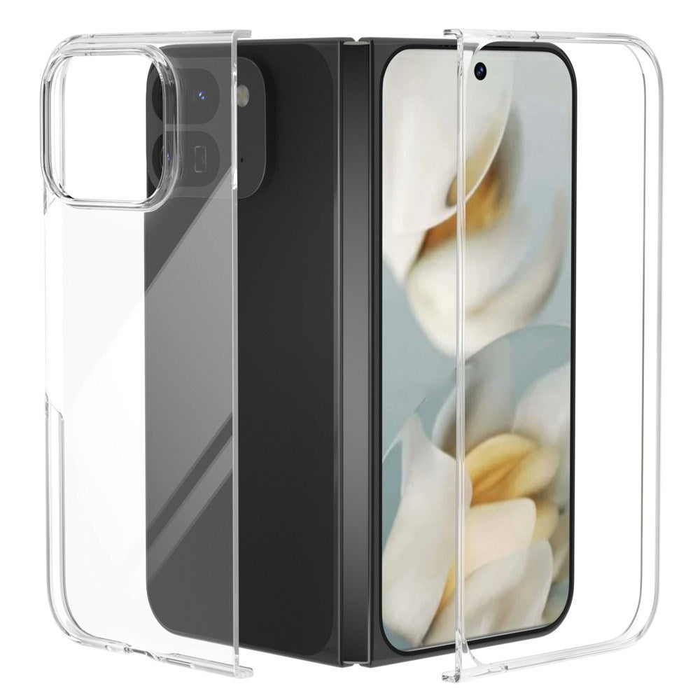 EIDERWOOD Google Pixel 10 Pro Fold Hard Plast Deksel - Gjennomsiktig