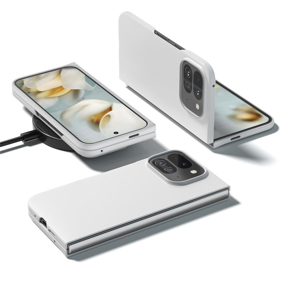 EIDERWOOD Google Pixel 10 Pro Fold Matt Hard Plast Deksel - Hvit