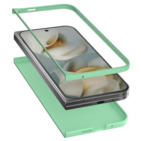 EIDERWOOD Google Pixel 10 Pro Fold Matt Hard Plast Deksel - Lys Grønn