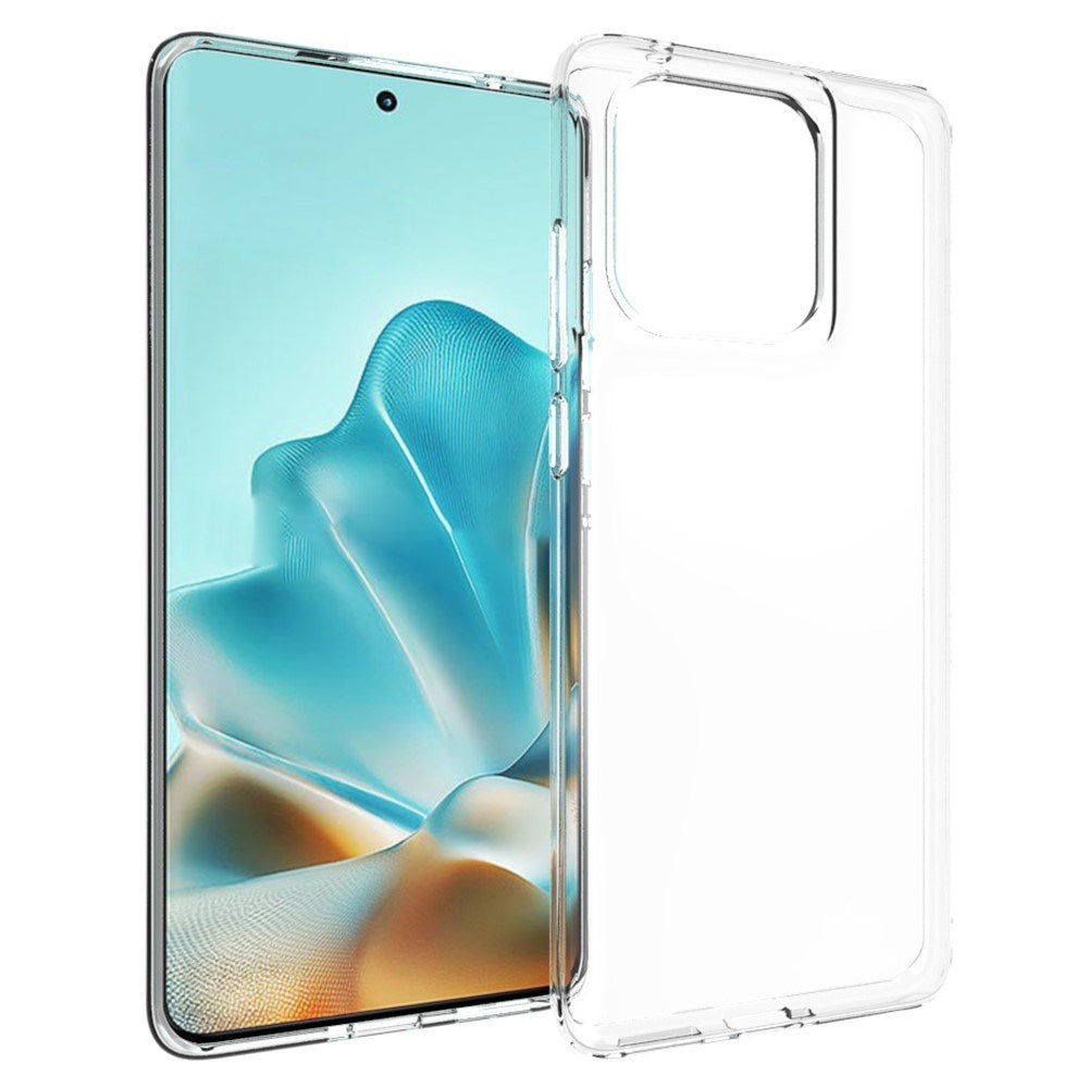 EIDERWOOD Motorola Edge 60 Fusion Fleksibelt Plast Deksel - Gjennomsiktig