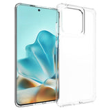 EIDERWOOD Motorola Edge 60 Fusion Fleksibelt Plast Deksel - Gjennomsiktig