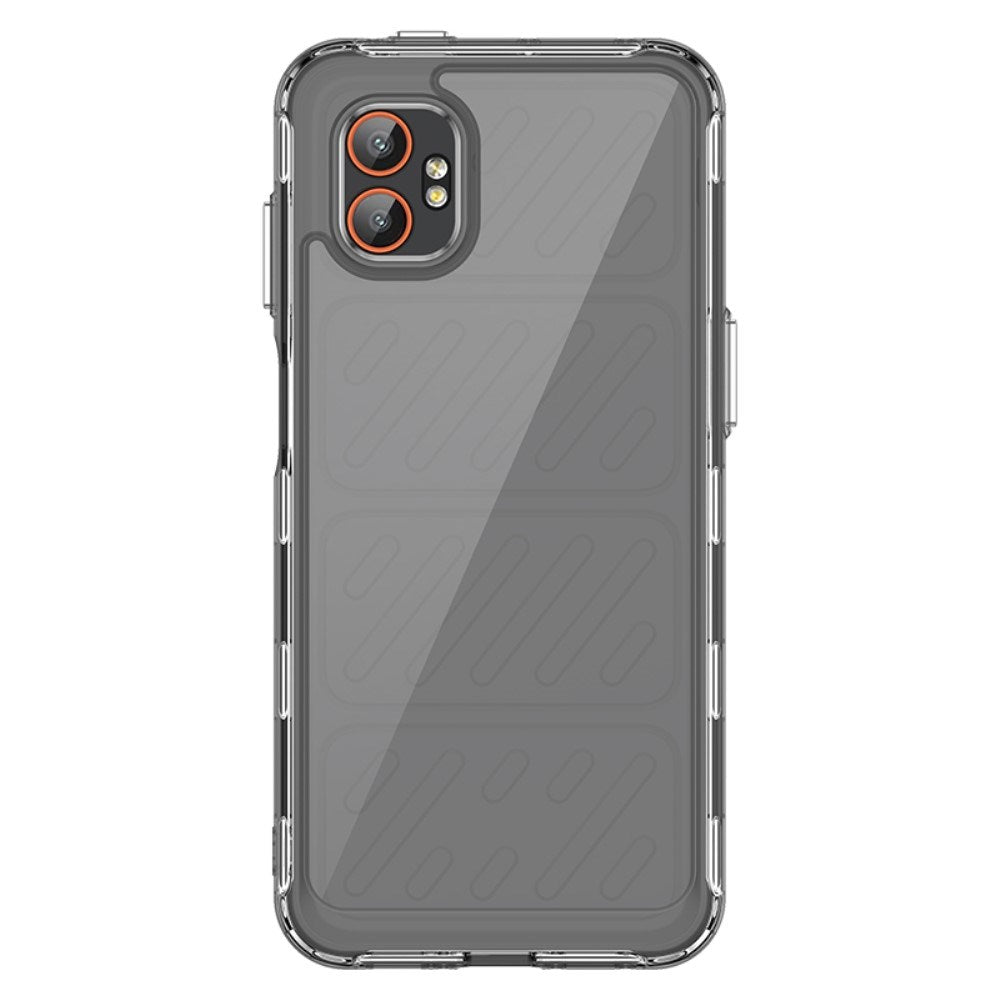EIDERWOOD Samsung Galaxy Xcover 7 Pro 2-i-1 Sett Fleksibelt Plastdeksel med Skjermbeskytter i Herdet Glass - Gjennomsiktig