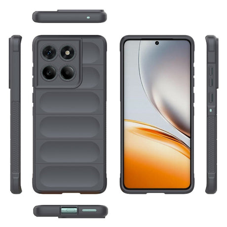 EIDERWOOD Motorola Edge 60 Fusion Fleksibelt Plast Deksel - Mørkegrå