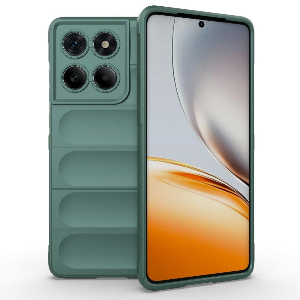 EIDERWOOD Motorola Edge 60 Fusion Fleksibelt Plast Deksel - Grønn