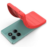 EIDERWOOD Motorola Edge 60 Fusion Fleksibelt Plast Deksel - Rød