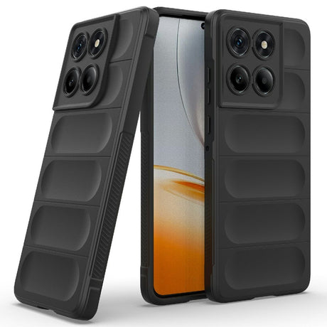 EIDERWOOD Motorola Edge 60 Fusion Fleksibelt Plast Deksel - Svart