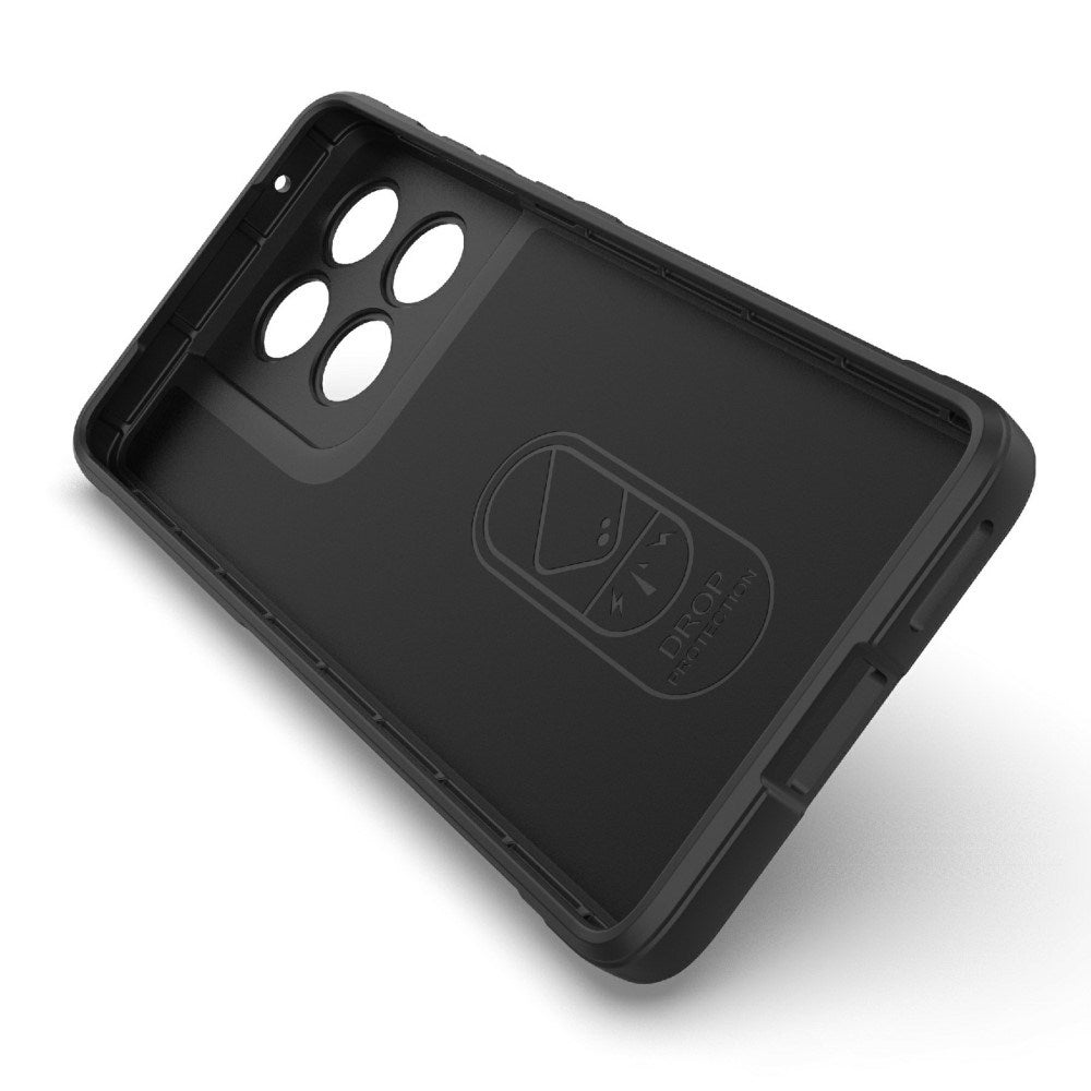 EIDERWOOD Motorola Edge 60 Fusion Fleksibelt Plast Deksel - Svart