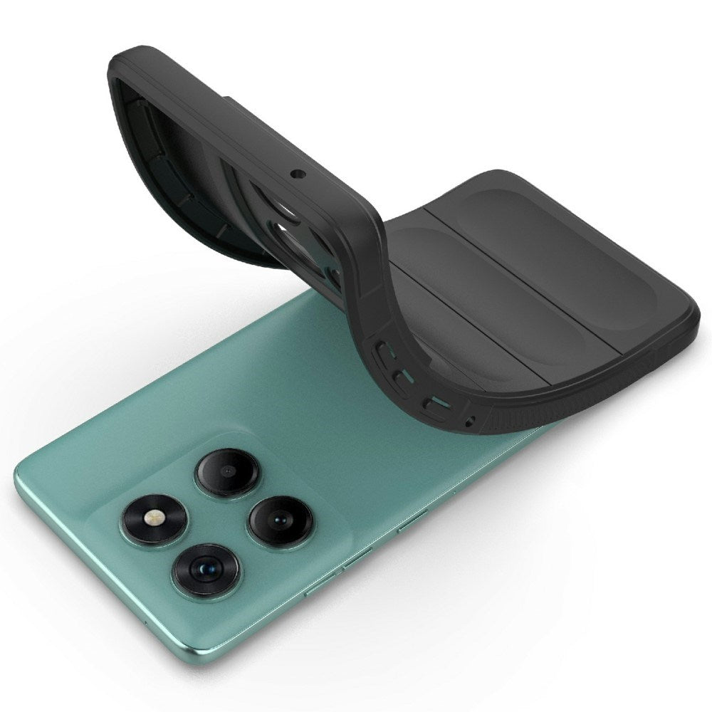 EIDERWOOD Motorola Edge 60 Fusion Fleksibelt Plast Deksel - Svart