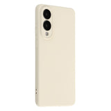 EIDERWOOD Samsung Galaxy S25 Edge Fôret Fleksibelt Plast Deksel - Beige