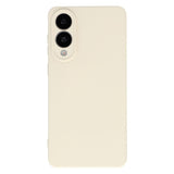 EIDERWOOD Samsung Galaxy S25 Edge Fôret Fleksibelt Plast Deksel - Beige