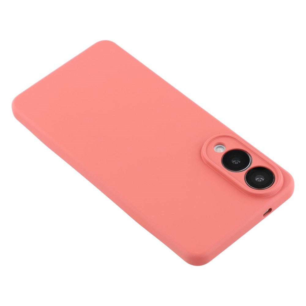 EIDERWOOD Samsung Galaxy S25 Edge Fôret Fleksibelt Plast Deksel - Mørkrød