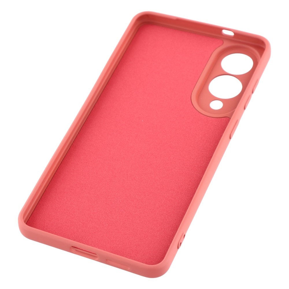 EIDERWOOD Samsung Galaxy S25 Edge Fôret Fleksibelt Plast Deksel - Mørkrød