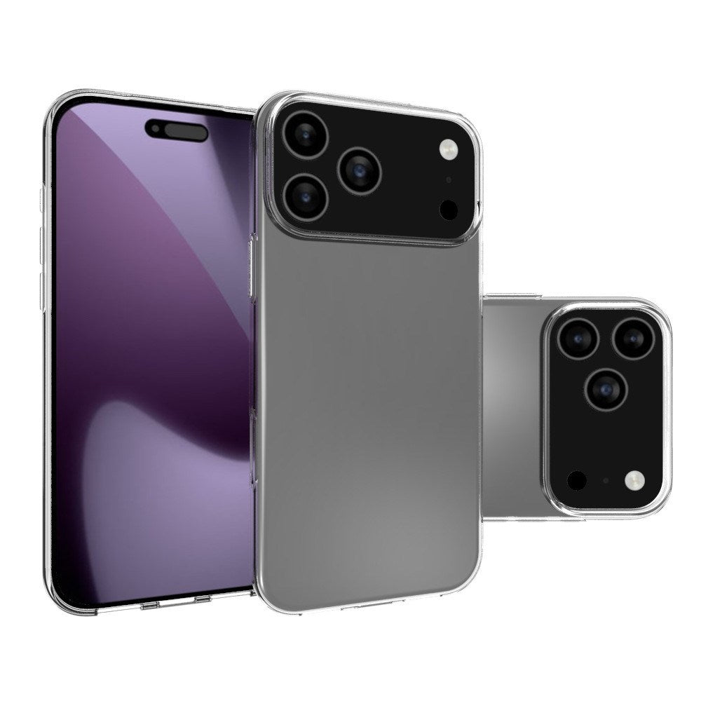 iPhone 18 Pro Max / 17 Pro Max EIDERWOOD Fleksibelt Plast Deksel - Gjennomsiktig