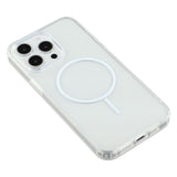 iPhone 15 Pro Max EIDERWOOD Hybrid Plast Deksel - MagSafe Kompatibel - Gjennomsiktig / Hvit
