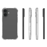 EIDERWOOD iPhone 17 Fleksibelt Plast Deksel med Forsterkede Hjørner - Gjennomsiktig