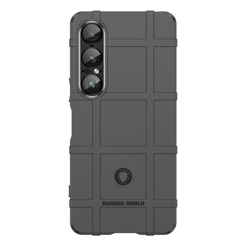 EIDERWOOD Sony Xperia 1 VII Rugged Shield Håndverker Deksel - Svart