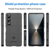 EIDERWOOD Sony Xperia 1 VII Rugged Shield Håndverker Deksel - Svart