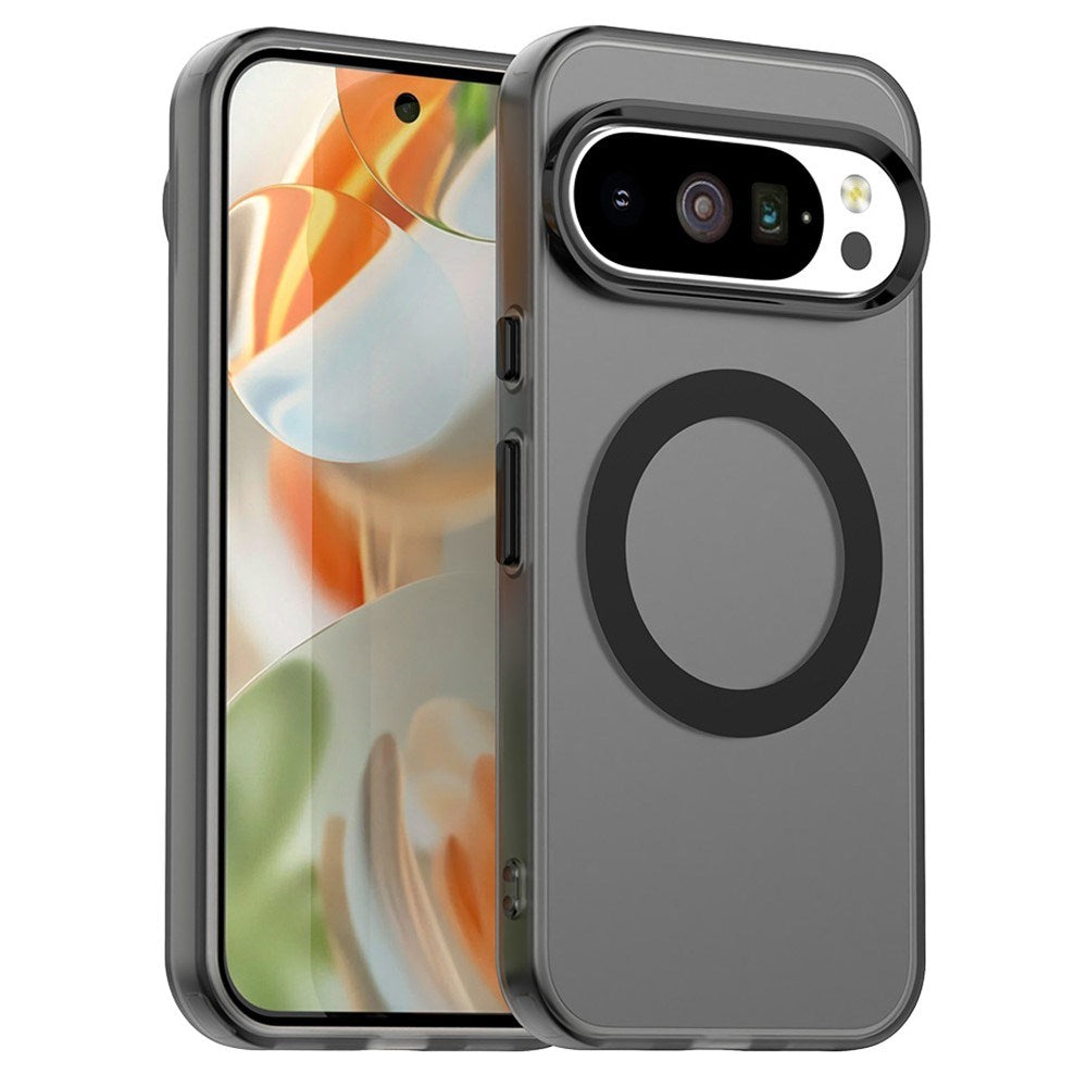 EIDERWOOD Google Pixel 10 / 10 Pro Hybrid Plast Deksel - MagSafe Kompatibel - Gjennomsiktig / Svart