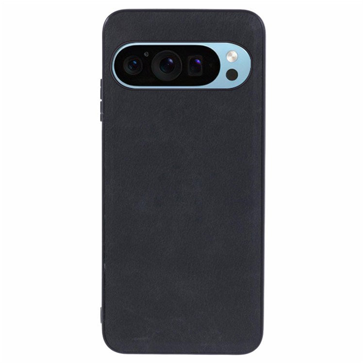 EIDERWOOD Google Pixel 10 / 10 Pro Kunstskinnbelagt Plast Deksel - Svart