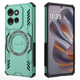 Motorola Edge 60 Neo / Edge 50 Neo / ThinkPhone 25 EIDERWOOD Håndverker Deksel – MagSafe Kompatibelt – Grønn