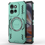 Motorola Edge 60 Neo / Edge 50 Neo / ThinkPhone 25 EIDERWOOD Håndverker Deksel – MagSafe Kompatibelt – Grønn