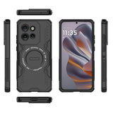 Motorola Edge 60 Neo / Edge 50 Neo / ThinkPhone 25 EIDERWOOD Håndverker Deksel – MagSafe Kompatibelt – Svart