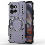 Motorola Edge 60 Neo / Edge 50 Neo / ThinkPhone 25 EIDERWOOD Håndverker Deksel – MagSafe Kompatibelt – Lilla